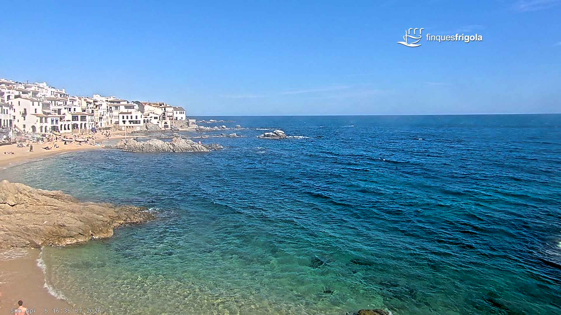 Webcam de Calella - costa brava