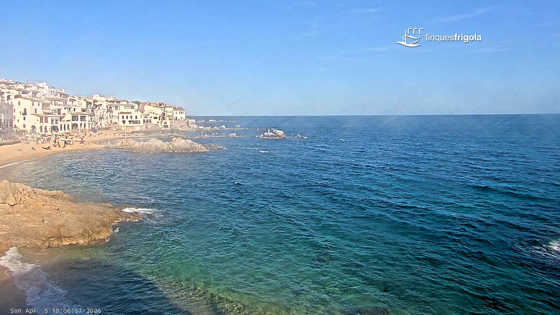 Webcam de Calella - costa brava
