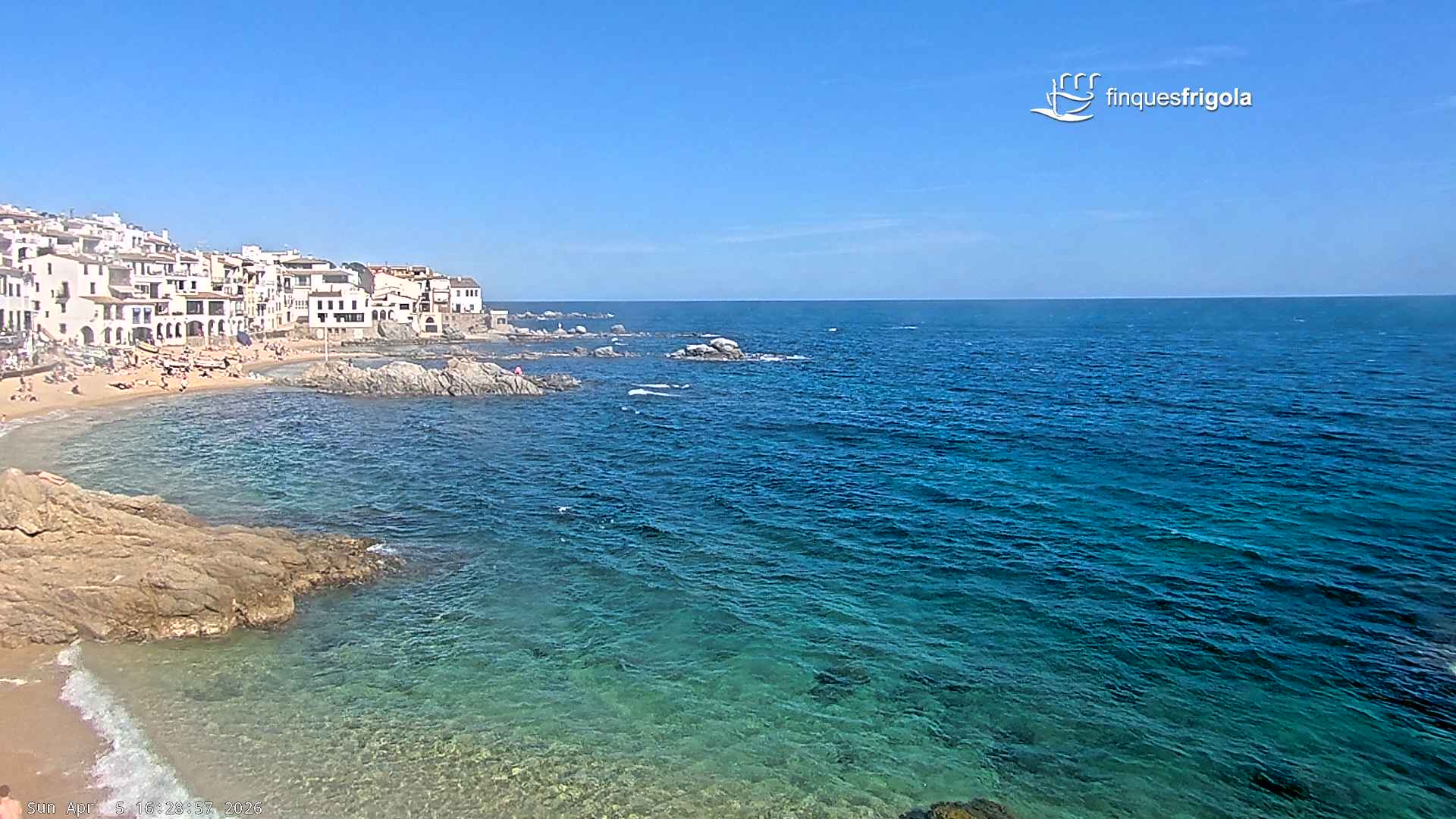 Webcam de Calella - costa brava