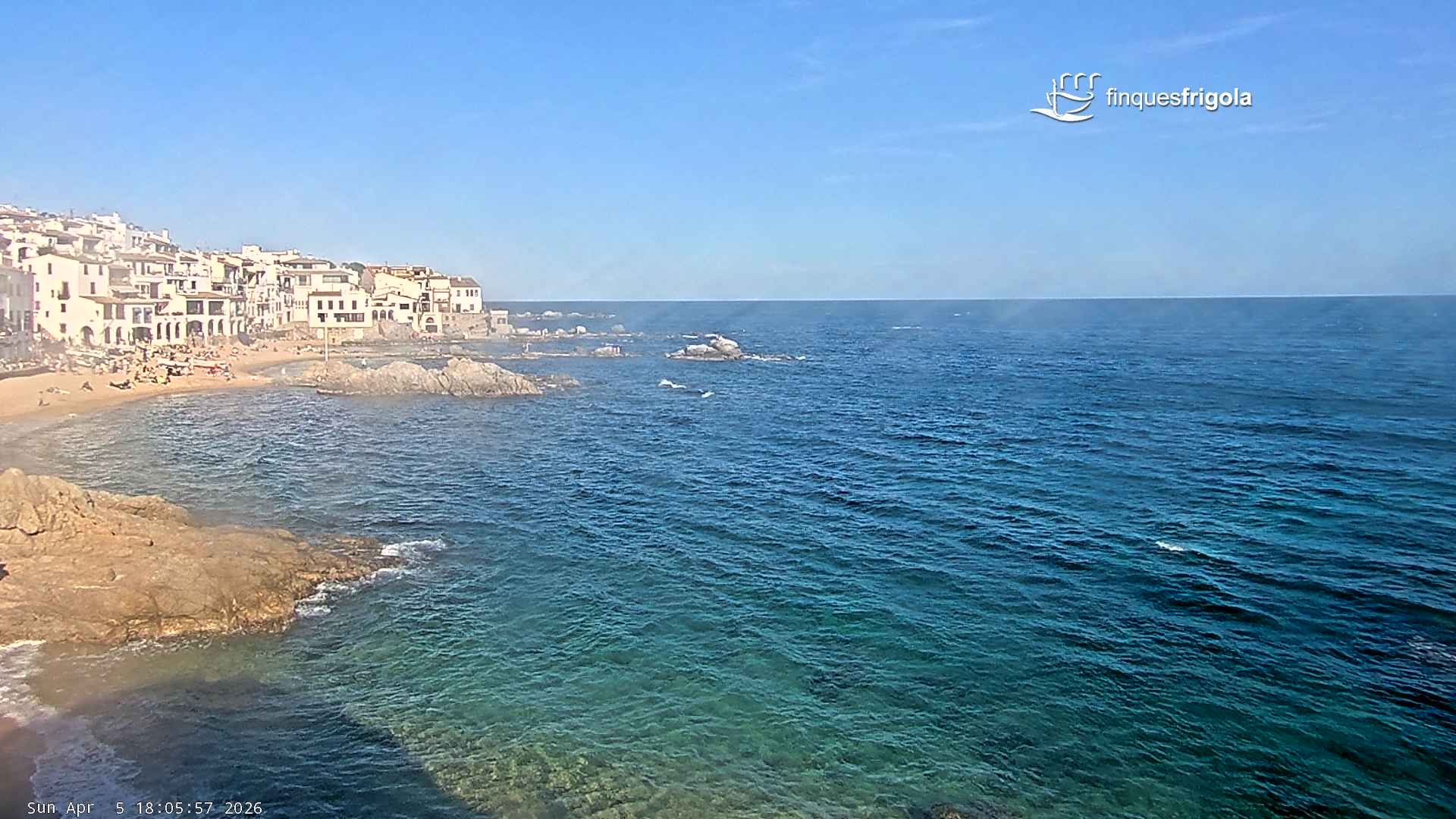 Webcam de Calella - costa brava