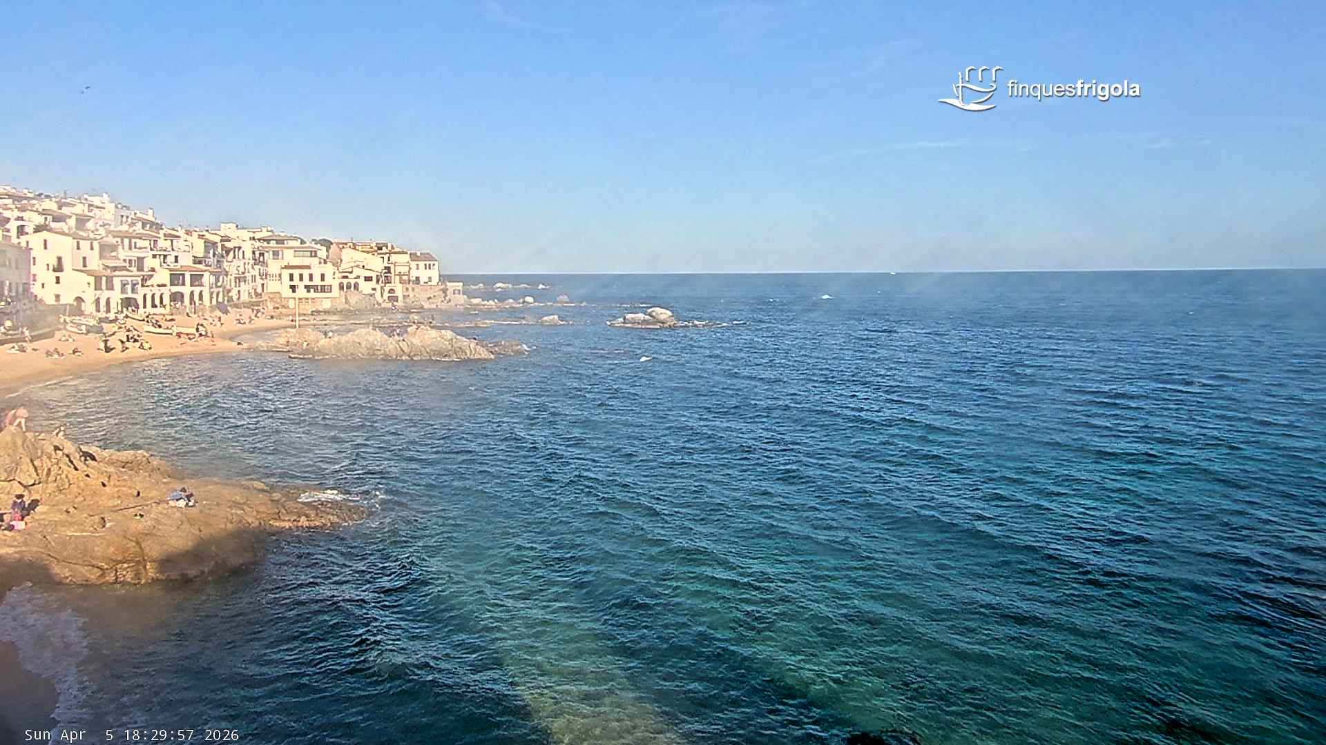Webcam de Calella - costa brava