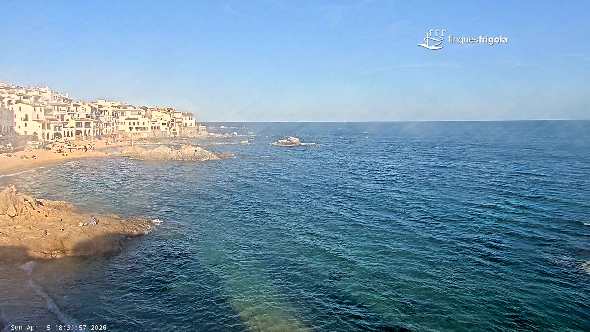 Webcam de Calella - costa brava